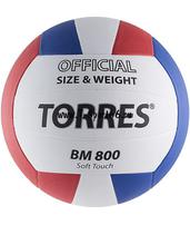 Мяч волейбольный TORRES BM800  синт.кожа V30025