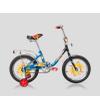 Велосипед FORWARD Racing 16 boy (1cк,скл.рама)(колесо 16", черный/синий)
