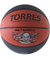 Мяч баскетбольный TORRES Game Ove р.7, резина В00117