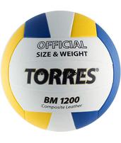 Мяч волейбольный TORRES BM1200 синт.кожа V40035