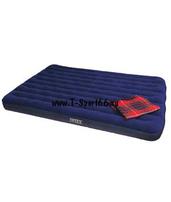 Кровать надувная флок Classic Downy 191*137*22см, (68758) INTEX
