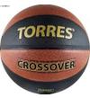Мяч баскетбольный *TORRES Crossover* р.7,оранж-черн-золото В30097