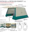 Тент палатка Greenell Веранда 2