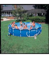 Каркасный бассейн Intex Metal Frame Pool (54942) 457х91 см