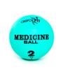 Мяч медицинский 2 кг Aerofit FT-MB-2K-V (зеленый) 