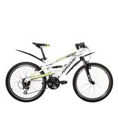 Велосипед FORWARD 6430 (21cк,алюм.рама,двухподвес,тормоз Vbr,Shimano Altus/TY/Acera)(белый)