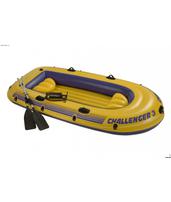 Intex Лодка Challenger 3 местная до 255 кг 295*137*43 + 3 аксессуара (68370)