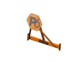 Мишень настенная для мячей Inotec P6-w2