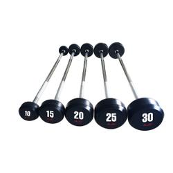 Набор прямых обрезиненных штанг AeroFit AFB10-30 (AFB145-S/10-30KG)