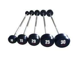 Набор прямых обрезиненных штанг AeroFit AFB10-30 (AFB145-S/10-30KG)