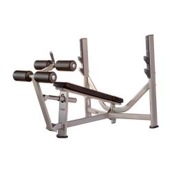 Олимпийская скамья с отрицательным наклоном Inotec E36