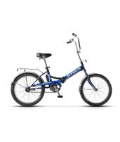 Велосипед складной STELS Pilot 310 (фиолетовый/голубой, зеленый/желтый)