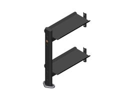 Низкая стойка для хранения Inotec P6-s2