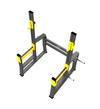 Стойка для приседания и жима с ограничителями DHZ (Squat Rack) A-3150