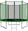 Батут SWOLLEN Lite Outside ZIP 8 FT (Yellow,Blue,Green)