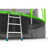 Батут EVO Jump Cosmo 16ft с внутренней сеткой, лестницей и нижней сетью