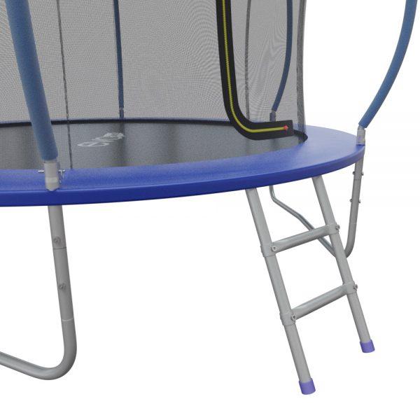Батут EVO JUMP Internal с внутренней сеткой и лестницей, диаметр 8ft ...