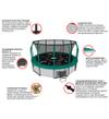 Батут UNIX line SUPREME GAME 12 ft (green)