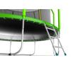 Батут EVO Jump Cosmo 12ft с внутренней сеткой и лестницей