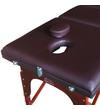 Массажный стол DFC NIRVANA, Relax Pro , дерев. корич. ножки, цвет коричн (Brown)  TS3022_B1