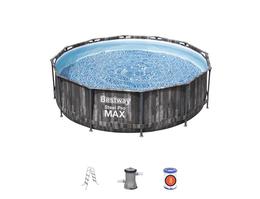 Бассейн каркасный Steel Pro MAX 366*100 см + 2 аксессуара Bestway (5614X)
