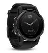 Мультиспортивные часы Garmin Fenix 5s Sapphire черные с черным ремешком
