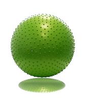 Гимнастический мяч с массажным эффектом 65 см Original Fittools FT-MBR65