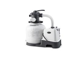 Песочный фильтр-насос + хлорогенератор 220В, 6000 л/ч Intex (26676)