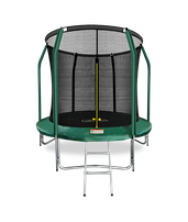 Батут премиум ARLAND 8FT с внутренней страховочной сеткой и лестницей