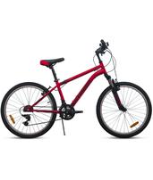 Велосипед STINGER Caiman 24'' (красный, зеленый) 