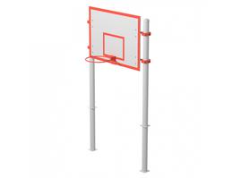 Баскетбольный щит с кольцом Iron King S720