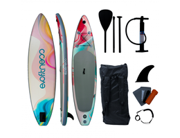 SUP борд EVO FITNESS SUP Cherry (335*78*15)