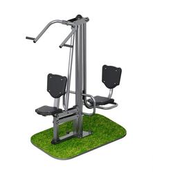 Тяга к груди + жим ногами ARMS066