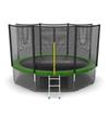 Батут EVO Jump External 12ft Lower net с внешней сеткой, лестницей и нижней сетью