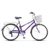 Дорожный велосипед 26" STELS Navigator-250 Lady 2019 (фиолетовый, коралловый)