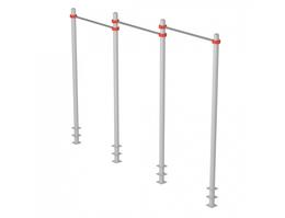 Перекладины стационарные разноуровневые Iron King S724