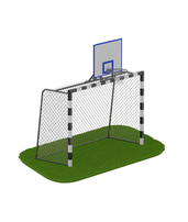 Ворота для минифутбола + стойка для баскетбола ARMS080.1