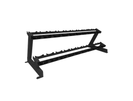 Стойка под гантели на 10 пар BRONZE GYM AL-402