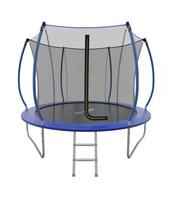 Батут EVO JUMP Internal с внутренней сеткой и лестницей, диаметр 8ft Складной 