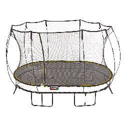 Овальный батут Springfree О77 2,4х3,4 метра