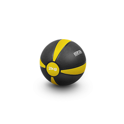 Медбол резиновый 2 кг BRONZE GYM BG-FA-MB2