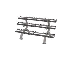 Стойка для гантелей Smith Strength DR027 3 полки