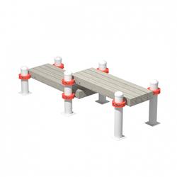 Горизонтальная гимнастическая скамья Iron King S74