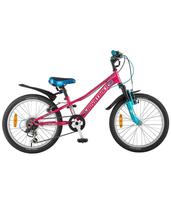 Велосипед 20" NOVATRACK Valiant 2019 (коралловый ,черный)