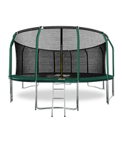 Батут премиум ARLAND 16FT с внутренней страховочной сеткой и лестницей