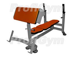 Скамья Скотта для французского жима СК-0290-H