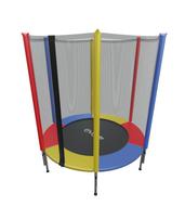 Детский батут с внешней сеткой EVO JUMP 4,5ft (140см), COLOR