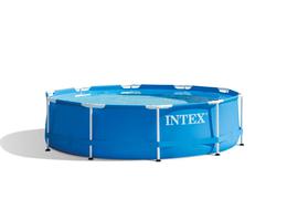 Бассейн каркасный на опорах 366х76 см + фильтр-насос Intex (28212NP)