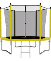 Батут SWOLLEN Lite Inside ZIP 8 FT (Yellow,Green,Blue)
