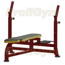 Скамья для жима с подножками усиленная 2СК-0031-HР